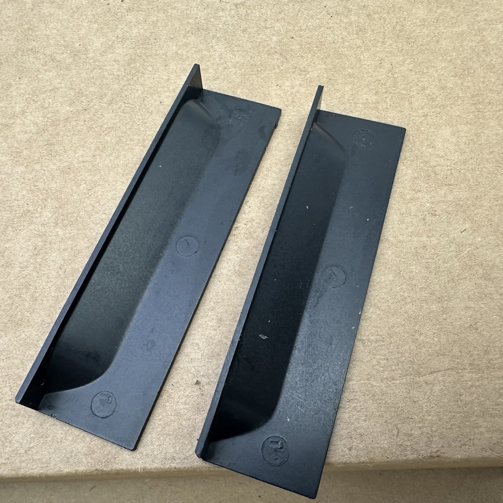 Bausch & Lomb Balplan Microscope Base Plastic Side Plate Covers Pair Set 2