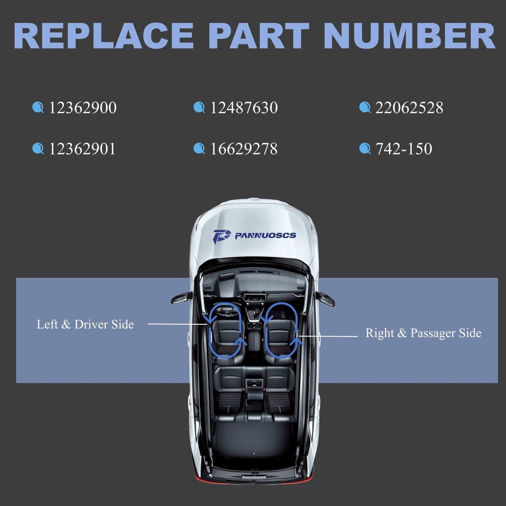 Window Motor Front Left Right 742-150 Compatible with 1985-1998 Chevy Blazer ...