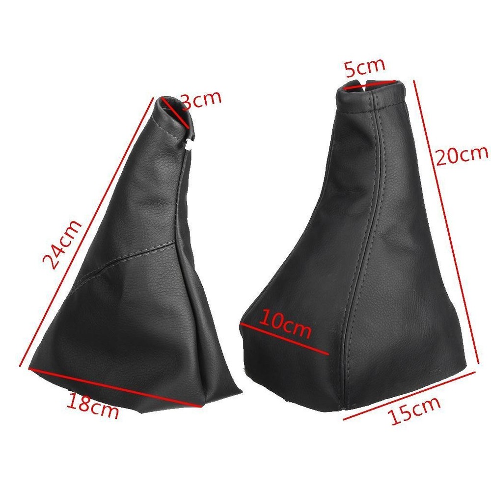 Black Parking Handbrake Boot for Vauxhall
