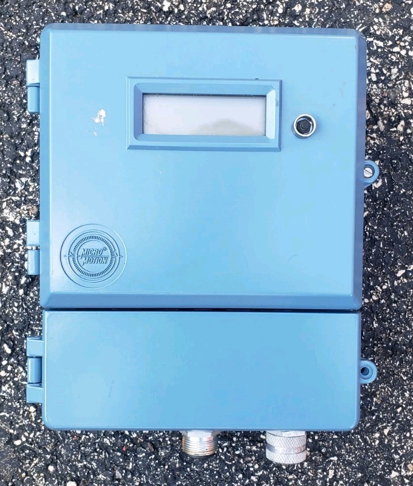 Micro Motion RFT9712-1PRM Remote Mass Flow Meter Transmitter Display Screen Read