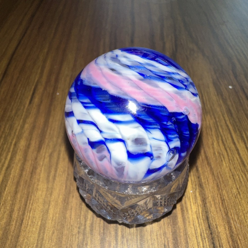 Large Handmade Contemporary Marble *Mint* SIGNED!