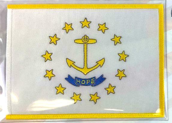 RHODE ISLAND  Willabee Ward STATE FLAG PATCH United States Collection PATCH ONLY