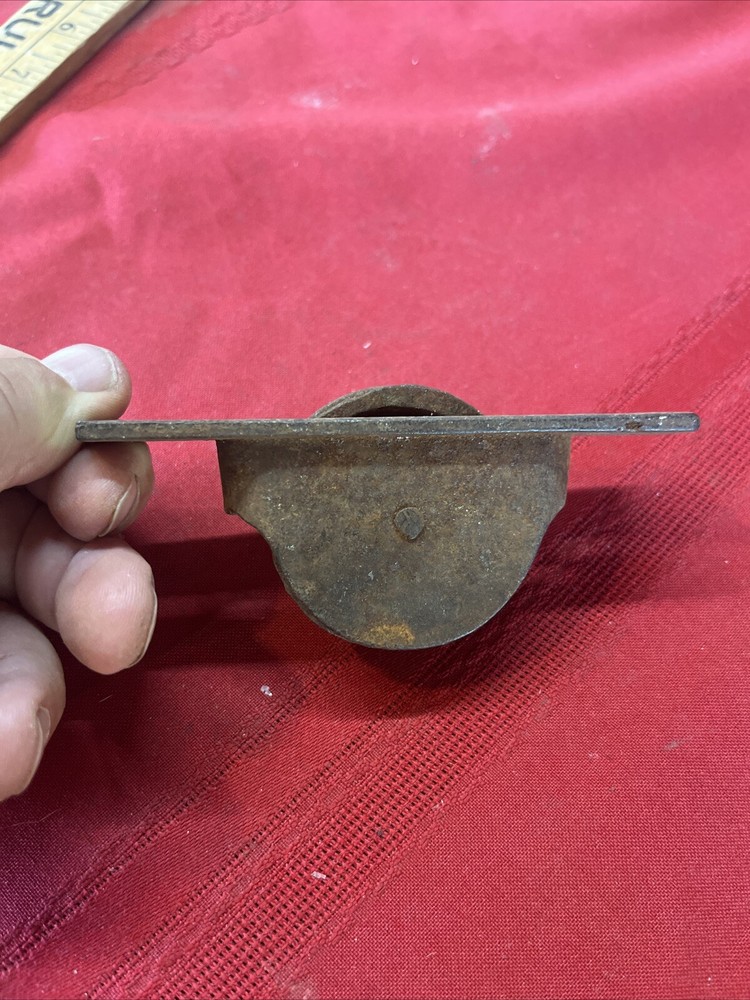 vintage Vertical mount pulley 2” restorative hardware steel