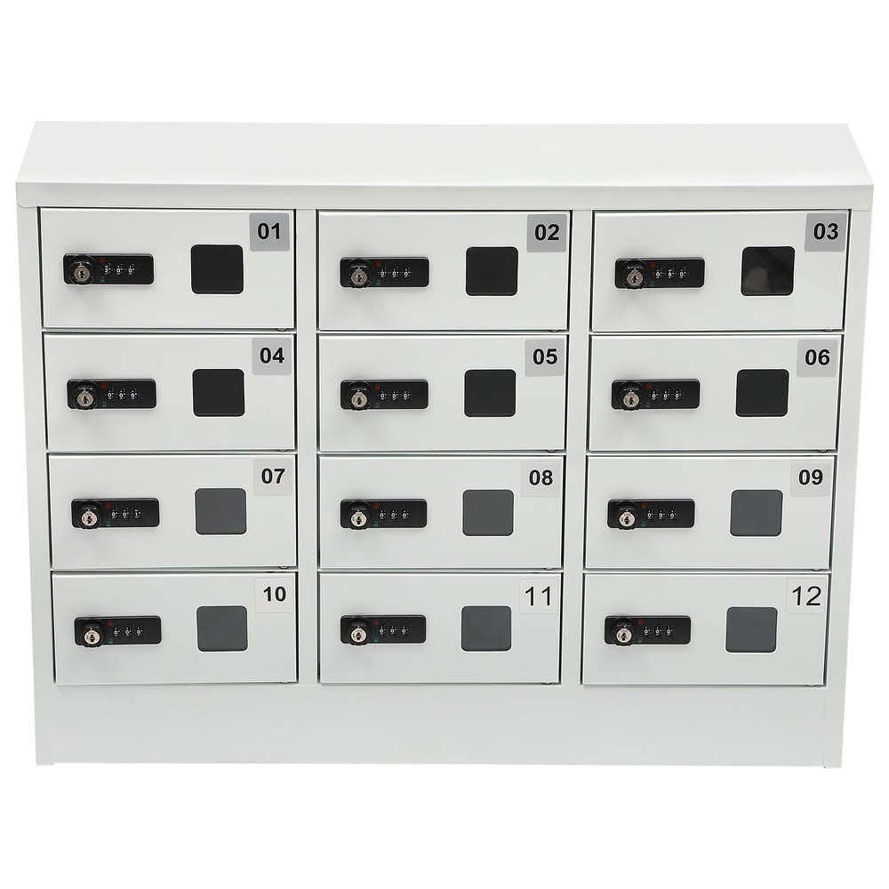 Cellphone Locker Cellphone Charging Station Combination Lock iPad Mini Storage