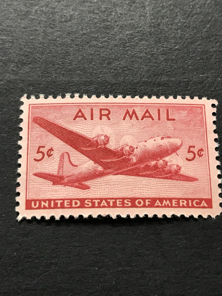 US Scott # C32  DC-4 Skymaster (1946)  5¢ MNH ****FREE SHIP****