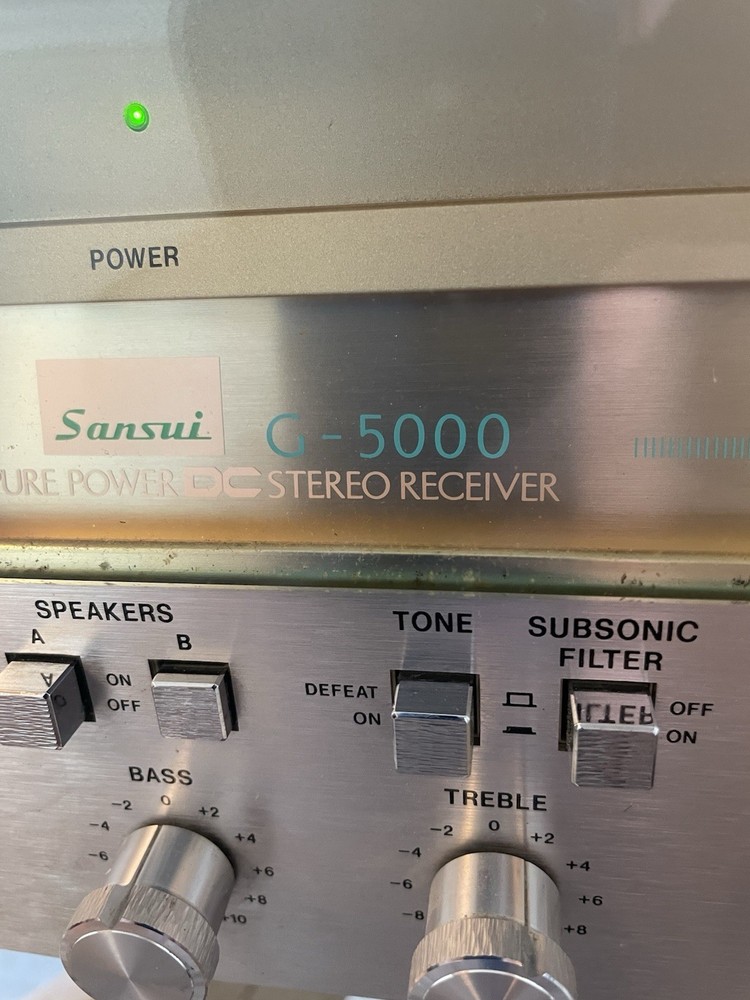 sansui g 5000 receiver Works Great