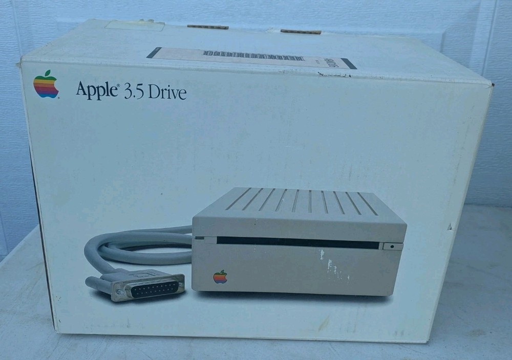 1988 Apple 3.5 Drive With Original Box