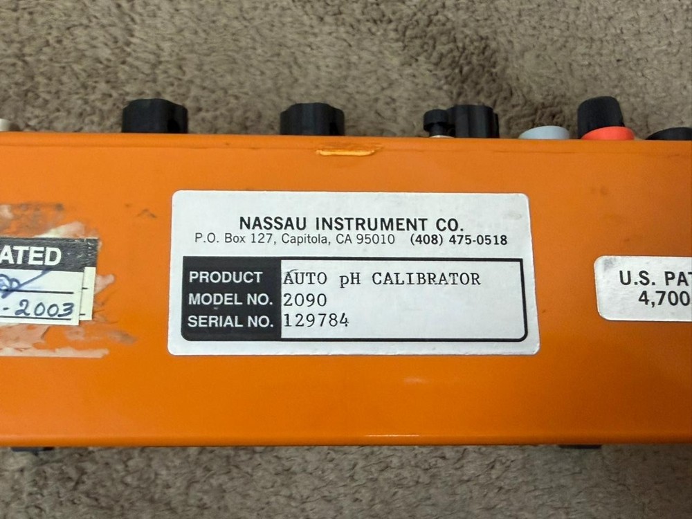 NASSAU / Auto ph Calibrator / 2090