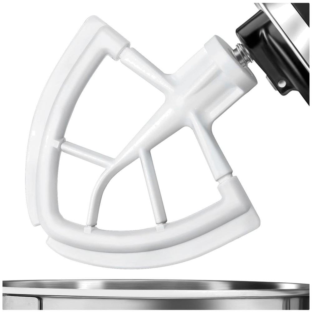 Flexible Edge Beater Attachment for KitchenAid Mixer - Ideal for Baking