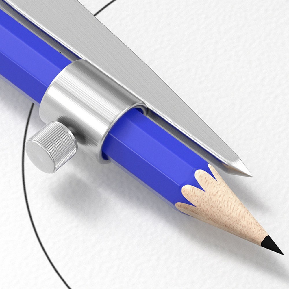 Adjustable Lockable Spring Wing Divider Caliper For Geometry Drawing Premium