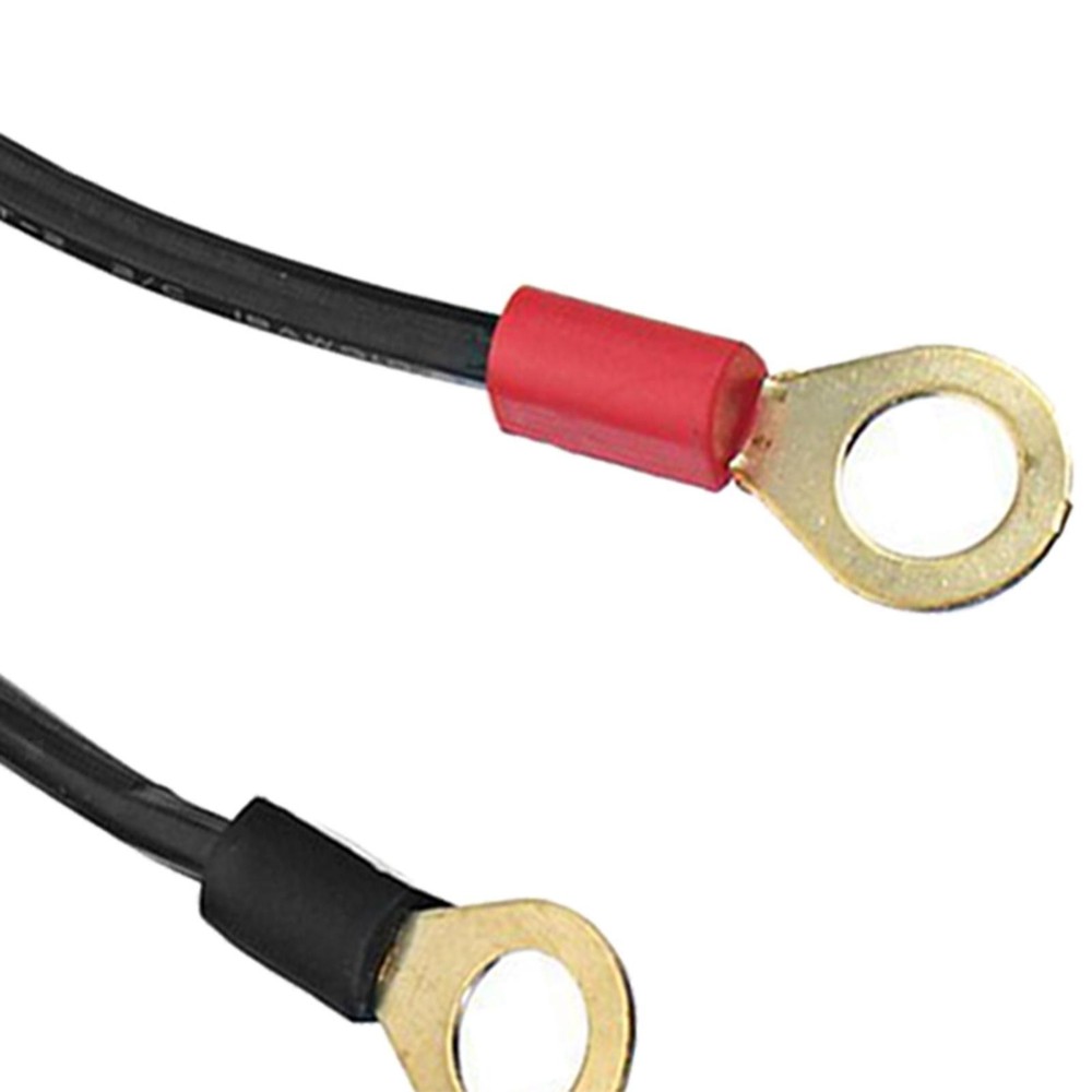 2ft SAE Quick Disconnect Cable O Ring Terminal Harness Fit for Motorcycle