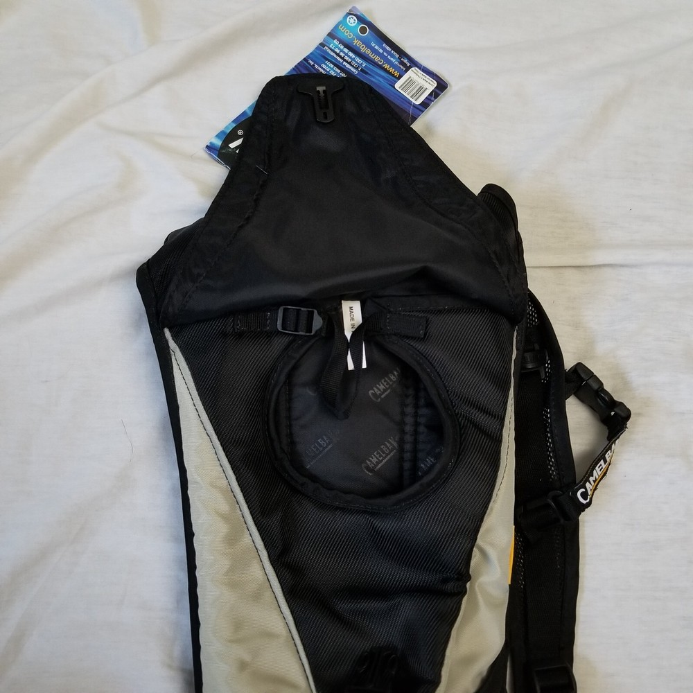 Camelbak Rogue Hydration Pack 70oz 2L Black Gray Hiking BACKPACK ONLY NO BLADDER