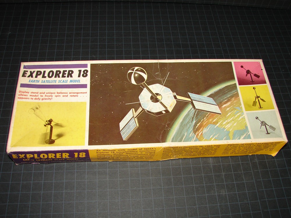 1968 ~ Hawk ~ EXPLORER 18 Earth Satellite ~ Rare, Complete, Unstarted