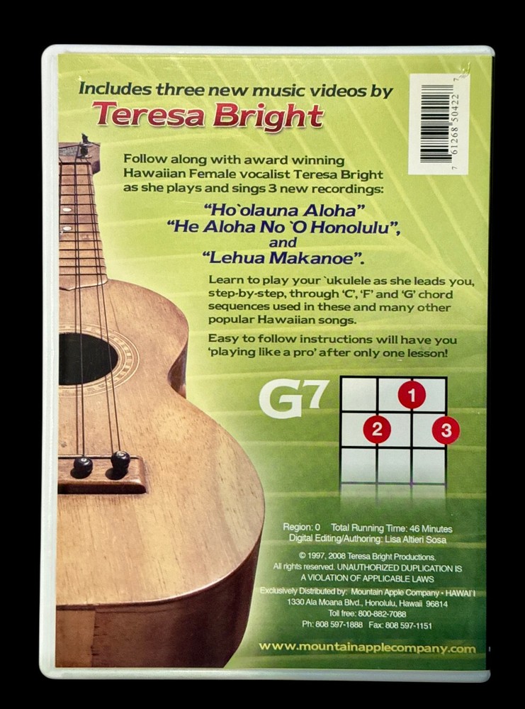 Beginning Ukulele: Teresa Bright [V1] DVD