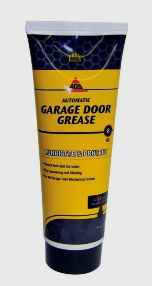 AGS Automatic Garage Door Grease Lubricant Protects Prevents Rust Squeeks 8 oz