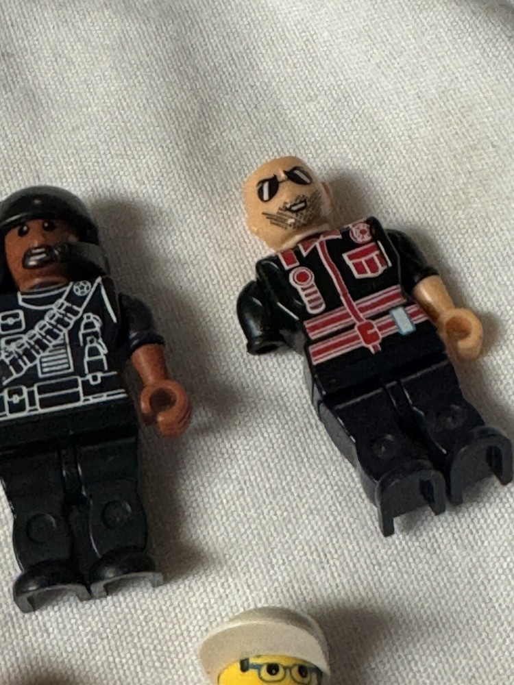 5pcs Plastic Mini Figs People Unbranded