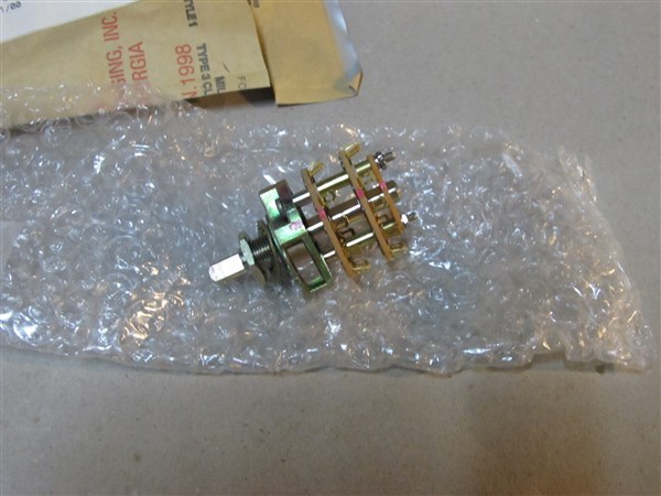 Mil-Spec Electroswitch Rotary Switch Part # 269971F2