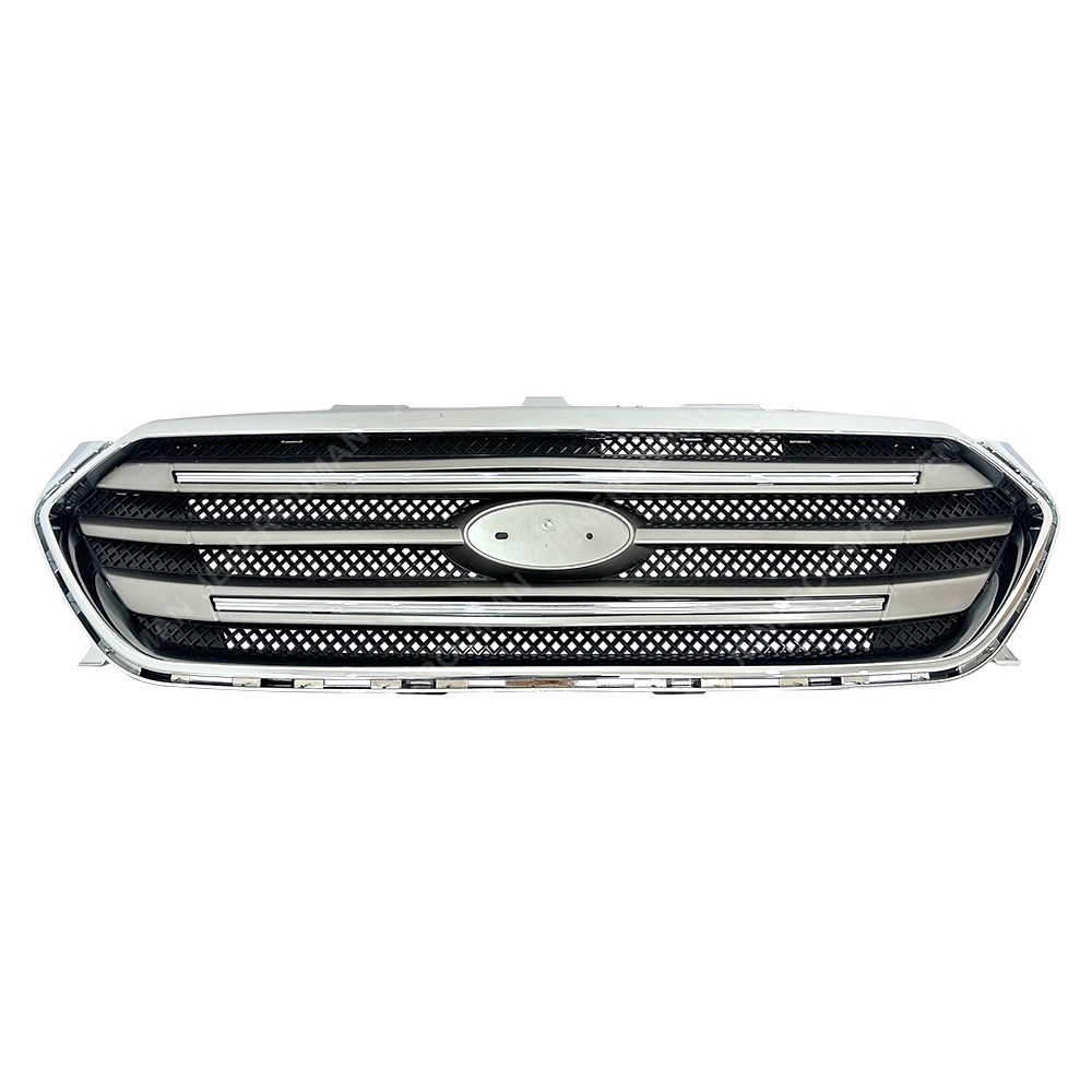 Chrome Grille For 2013-2019 Ford Taurus Front Bumper Upper Grill Mesh Grille