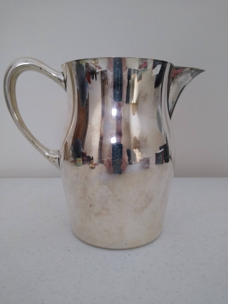 Pitcher - Sheridan - Tauton Silversmiths Ltd - Silver EP Brass