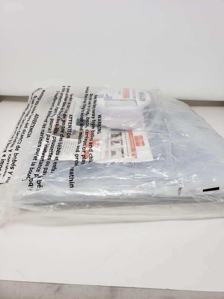 RE-U-ZIP Ultra Clear Hook & Loop Dust Barrier Kit