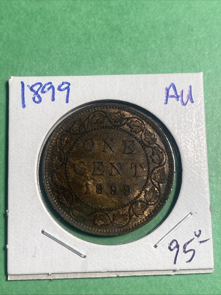 1899 Canada 1 Cent AU