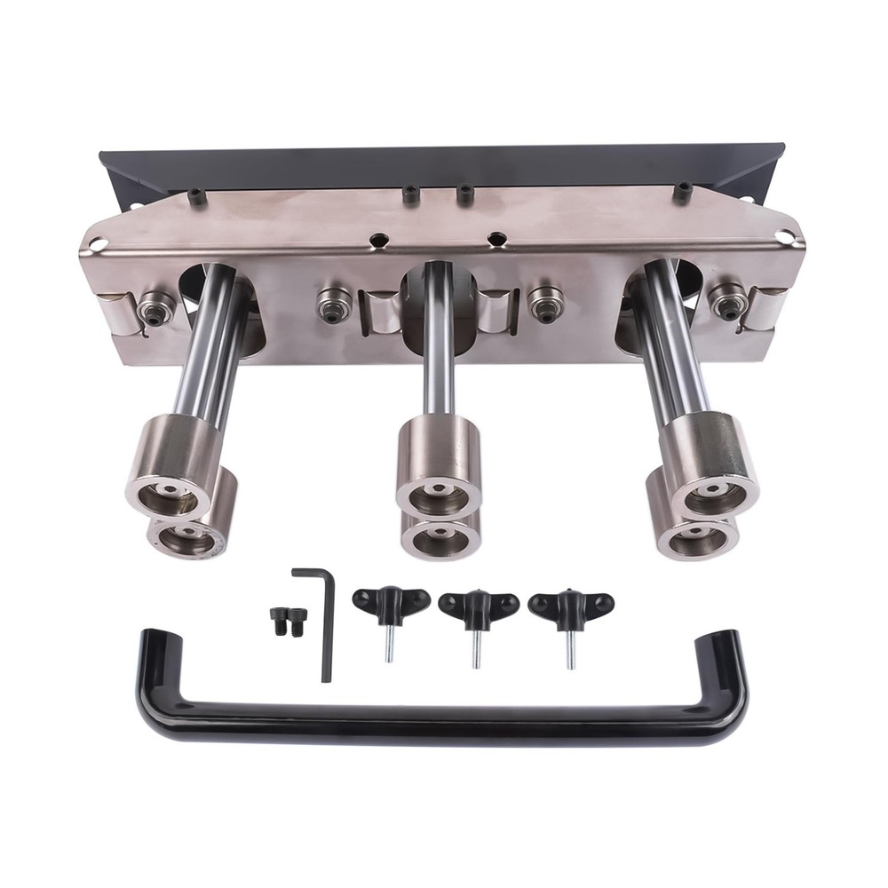Three Station Edge Roller Bender 0-90° Bending Angle Metal Bending Tool Adj