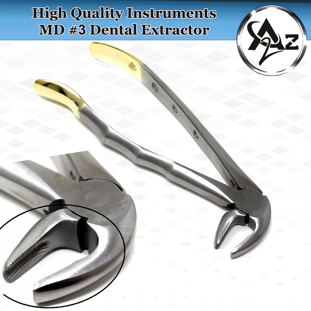 NEW GERMAN EXTRACTING EXTRACTION FORCEPS # MD3 MEAD FORCEPS DENTAL INSTRUMENTS