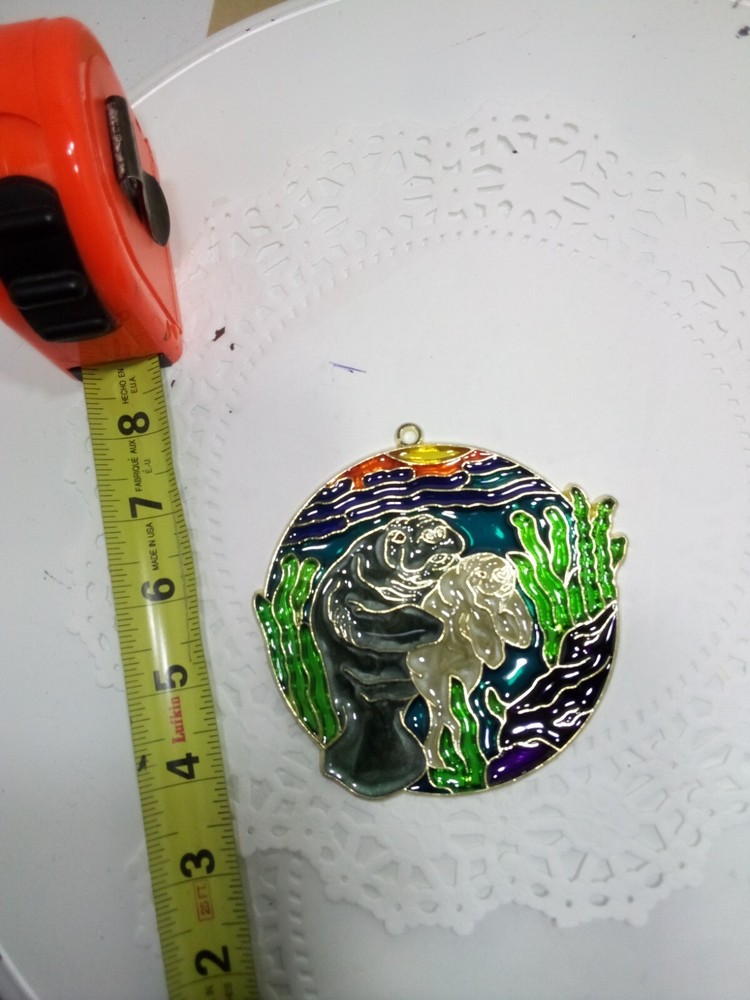 suncatcher Manatee  multi colored