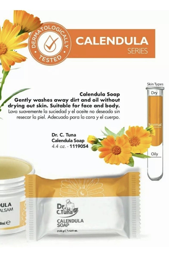 DR C. TUNA CALENDULA SOAP 4.41 OZ