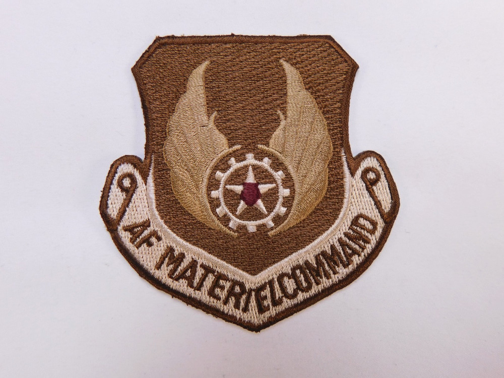 USAF US Air Force Material Command AFMC DCU Desert Tan Patch
