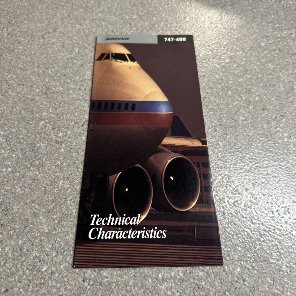 Boeing 747-400 Technical Characteristics Brochure
