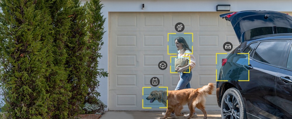 ieGeek 5-Pack Security Camera System with Siren & Spotlight Wireless Outdoor, 2K