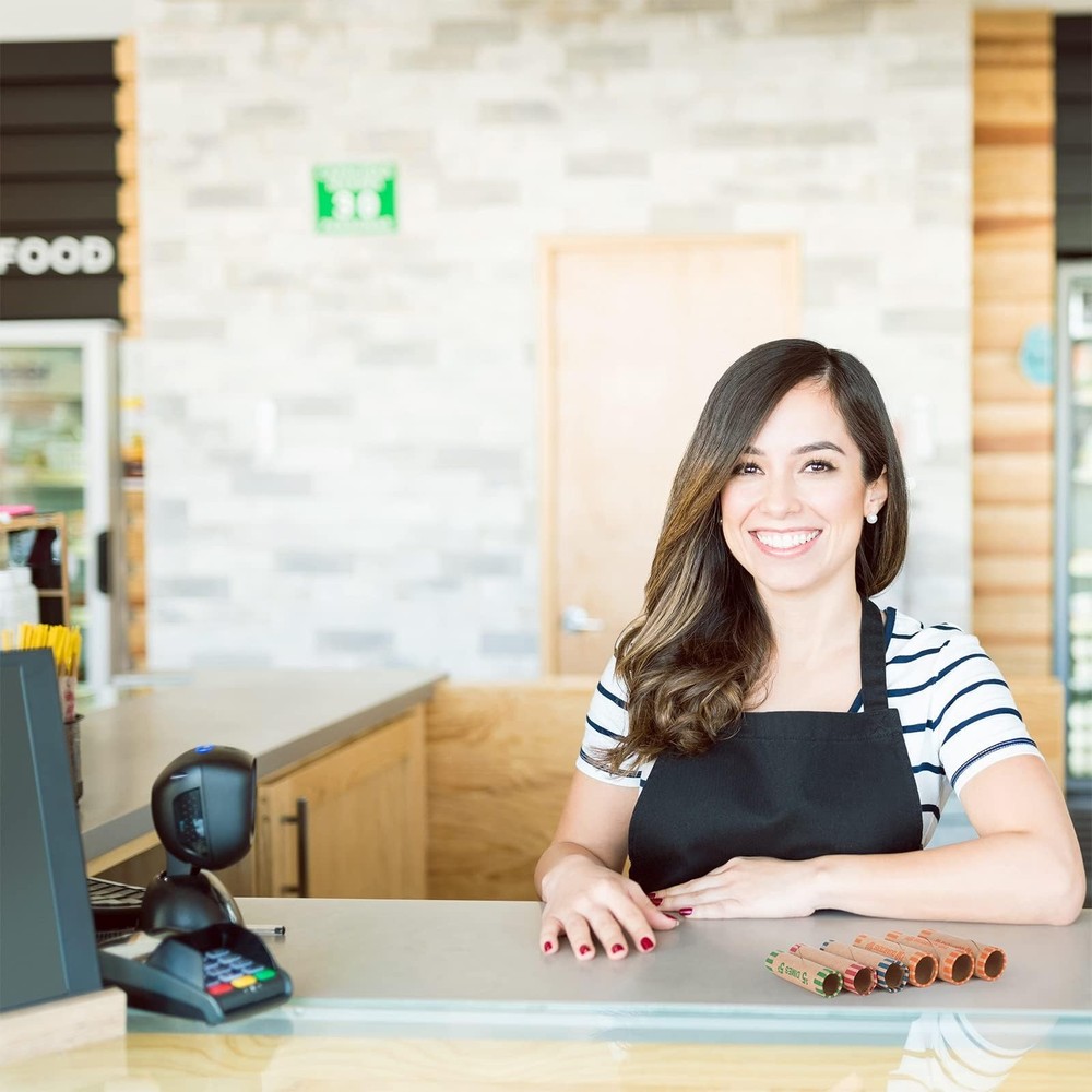 Preformed Coin Wrappers 100 PCS Rolls Assorted Preformed-100pcs