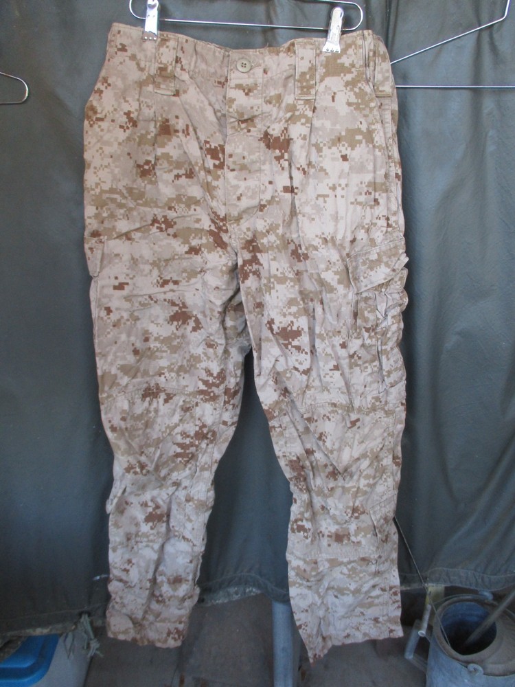 USMC Desert FROG, FR Combat Pants, MEDIUM REGULAR