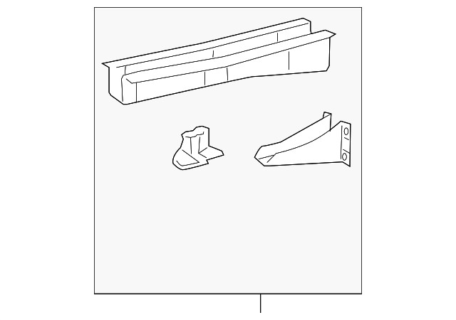 Genuine GM Rail End 19184044