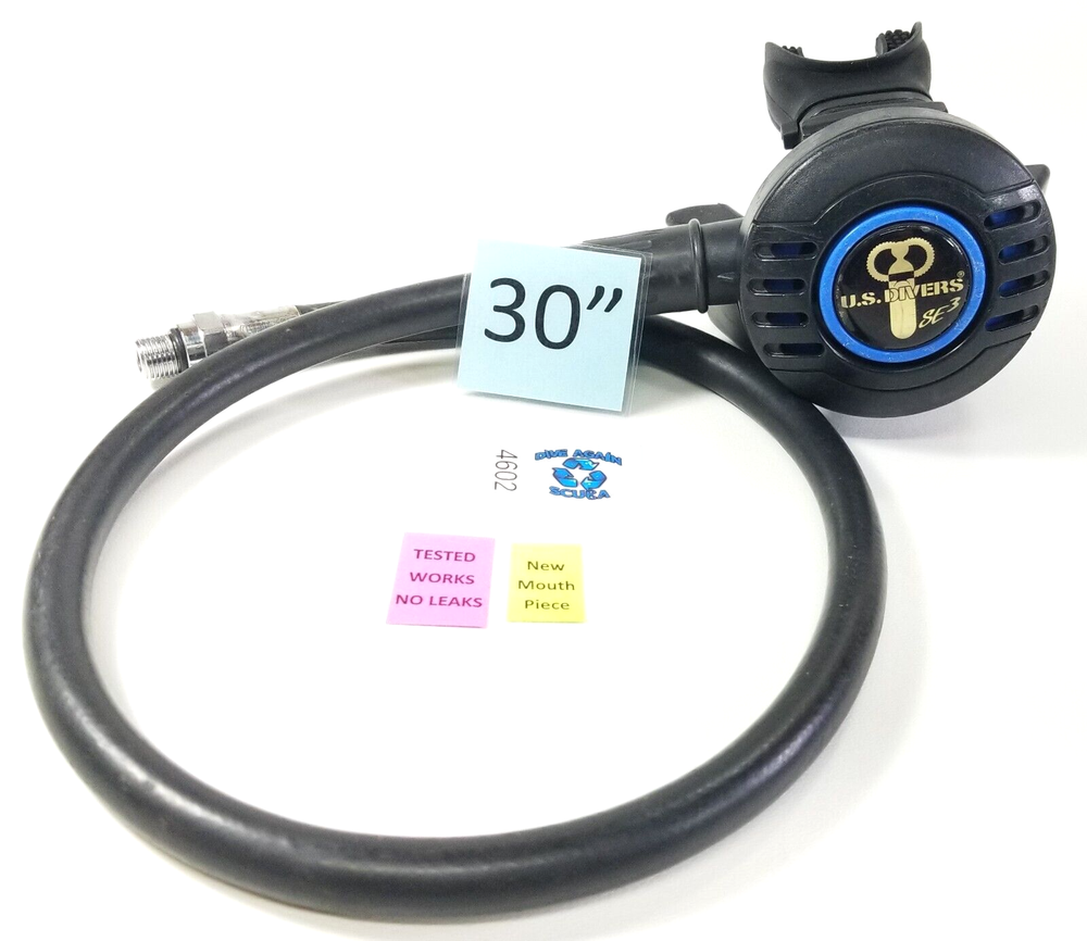 US Divers - Aqua Lung Conshelf SE3 2nd Second Stage Scuba Dive Regulator #4602