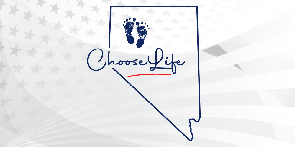 Nevada Banner Pro-Life Vinyl Sign