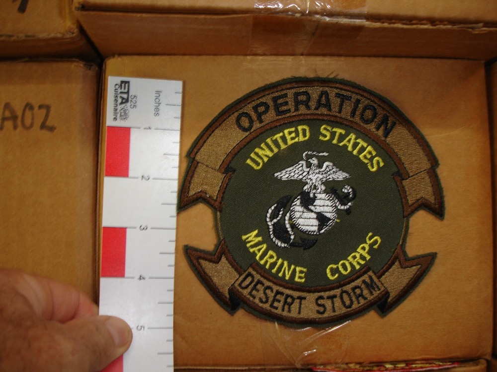 Marine Corps Deset Storm Patch large