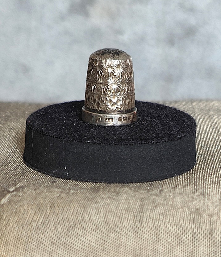 Vintage Sterling Silver Thimble