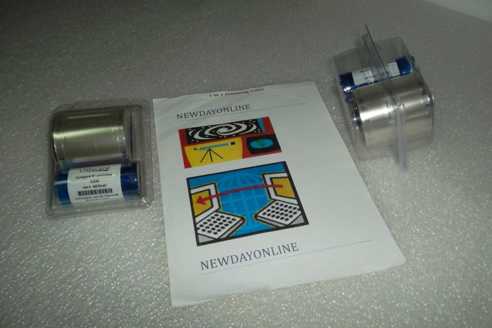 Datacard DuraGard Entrust Clear Laminate for Datacard SP Printers 562753-401 NEW