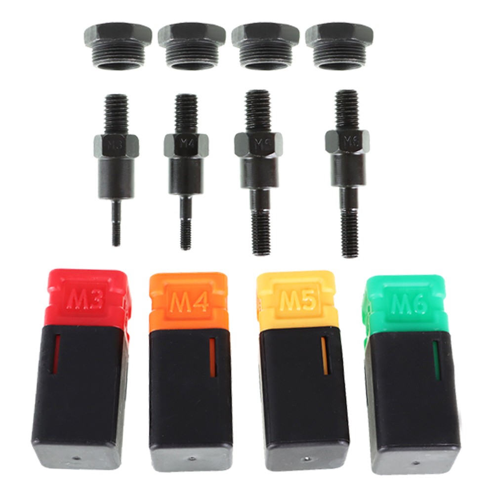 Rivet Gun Kit Rivnut Thread Setting Tool Nut Setter Nutsert Metric 8 Inch