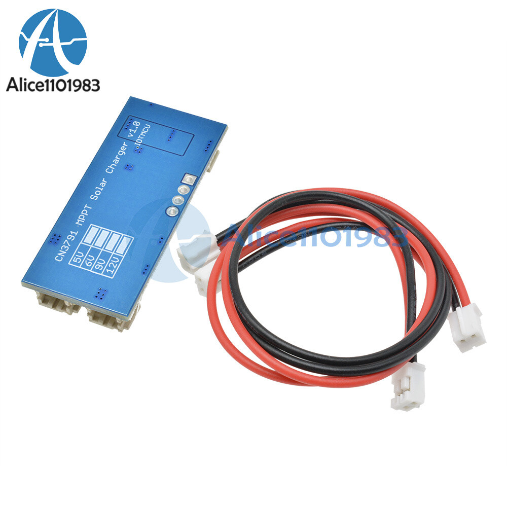 6/9/12V MPPT Solar Panel Charger Lithium Battery Charging Regulator Board