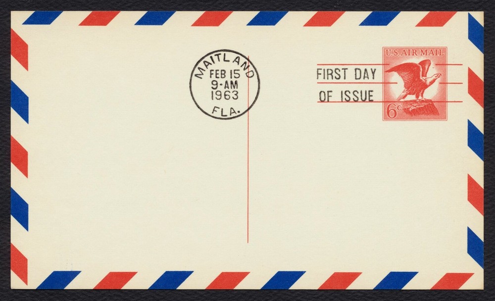 #UXC4 6c Bald Eagle, FDC **ANY 5=FREE SHIPPING**