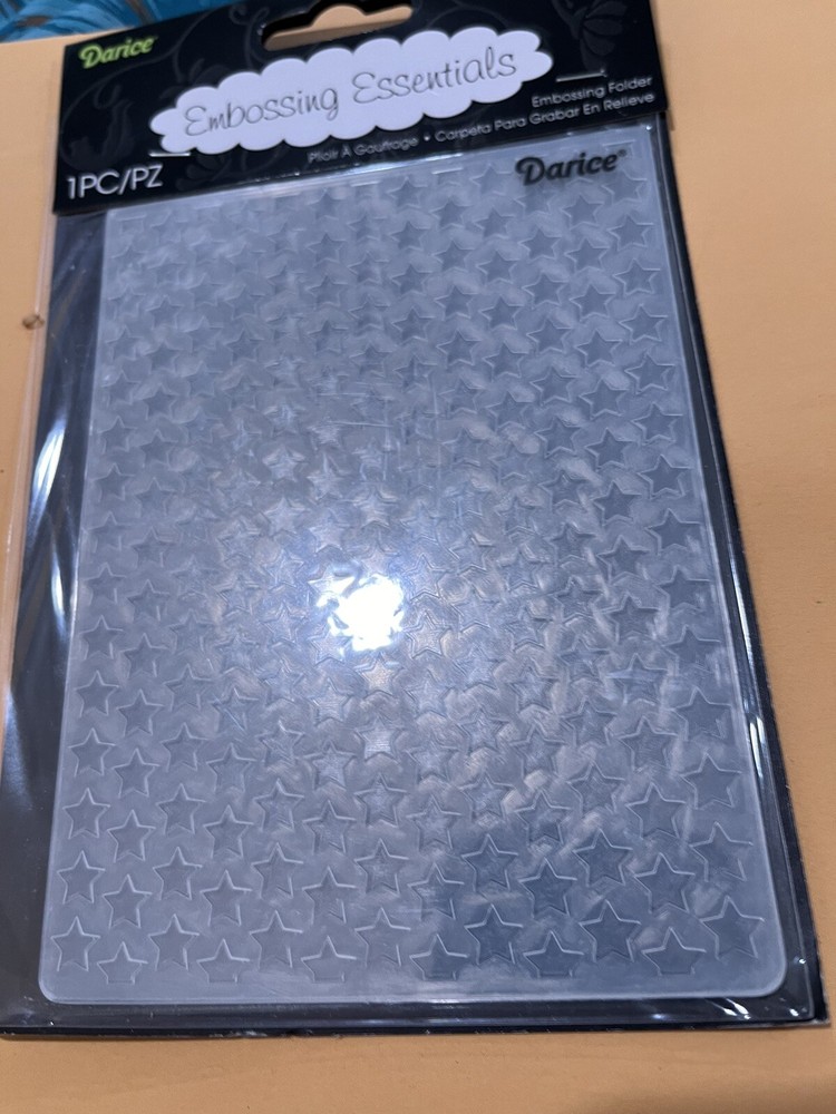 Darice Embossing Folder Stars