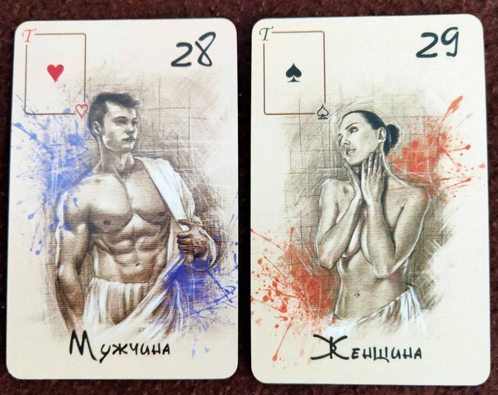 Оракул Ленорман "Бриллиантовое сердце" Oracle Lenormand Diamond heart