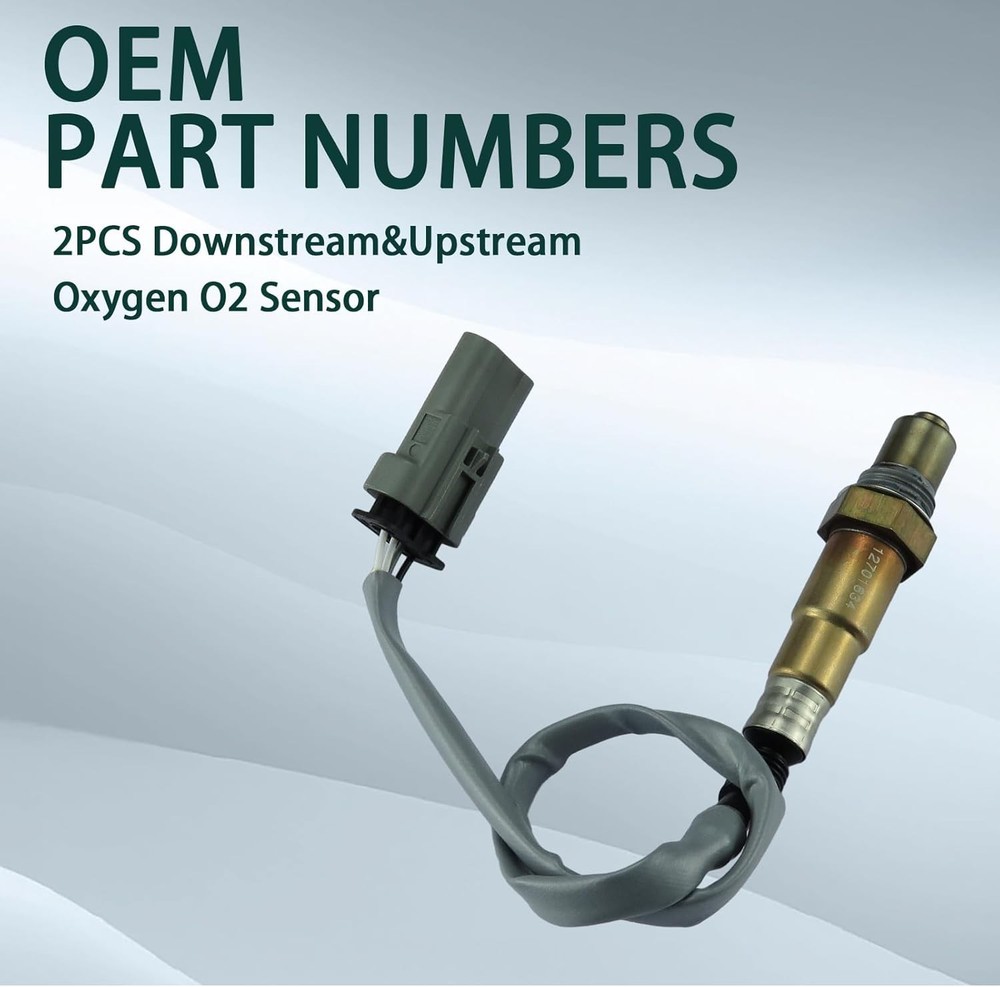 2PCS Downstream&Upstream Oxygen O2 Sensor 1&2 Compatible with 2016-2019 Chevy.