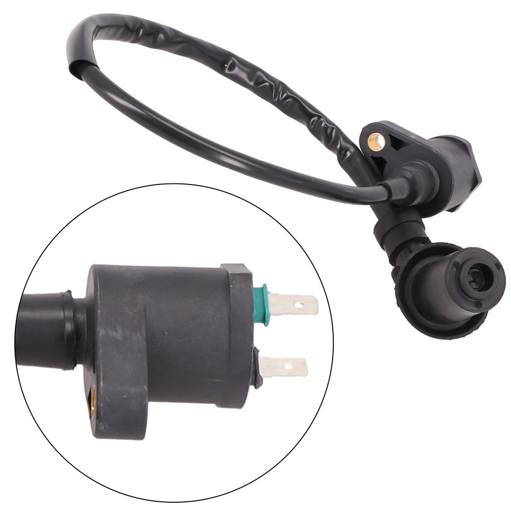 Scooter Ignition Coil 55cm Black High Performance Scooter Ignition Coil