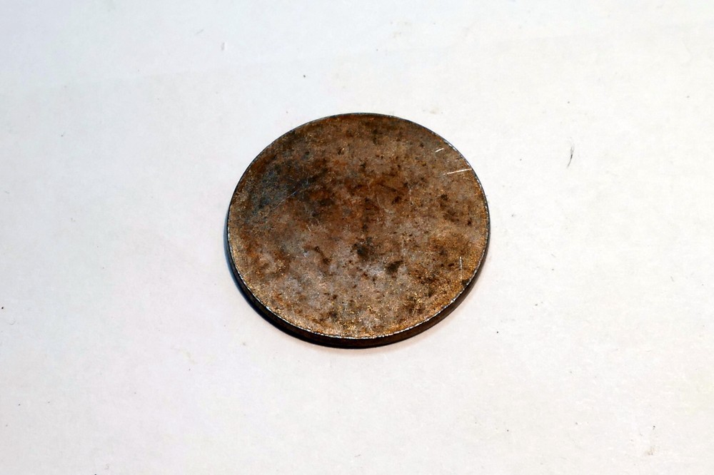 24.5mm Brass Copper coin Unstruck Planchet Error