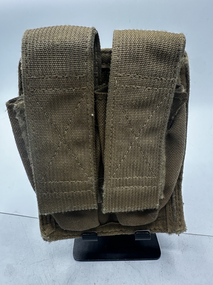 SPEC OPS Double Pistol magazine pouch Tool Flashlight Coyote Brown