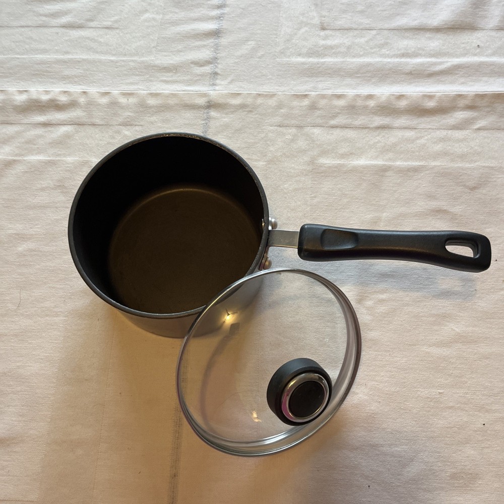 Anolon Anodized Nonstick Maximum Durability Cookware Set 6 Piece Black